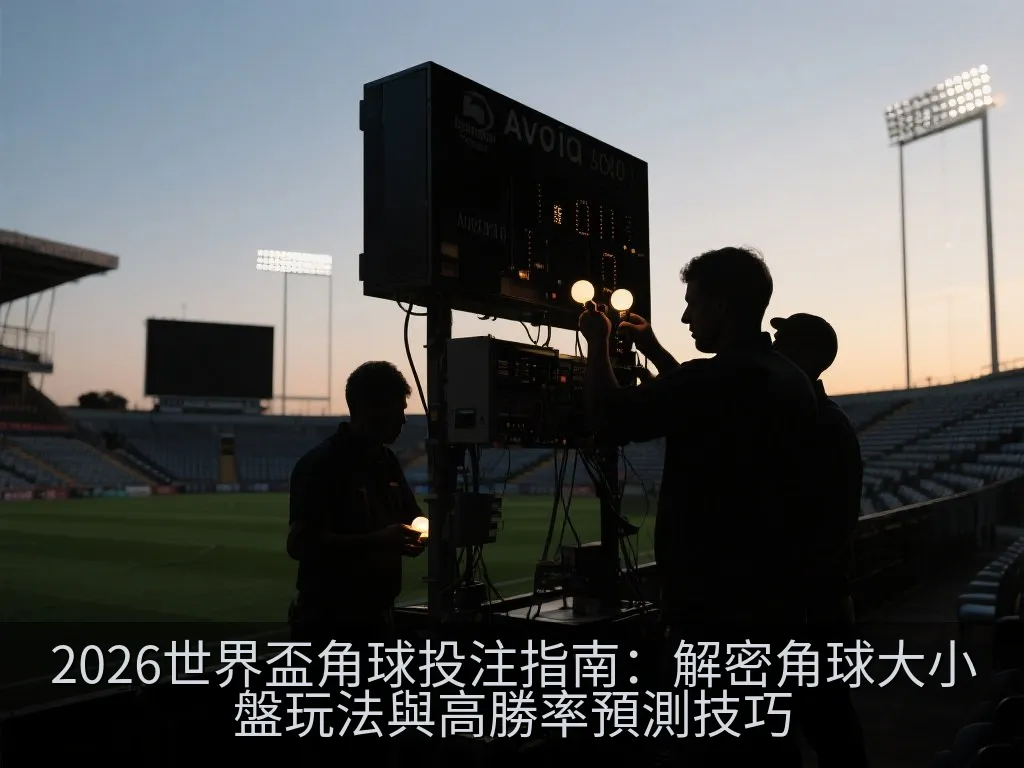 2026世界盃角球投注指南：解密角球大小盤玩法與高勝率預測技巧